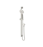 Bella Vista Mica Shower Rail Brushed Nickel