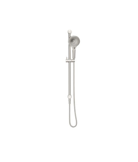Bella Vista Mica Shower Rail Inbuilt Inlet Brushed Nickel