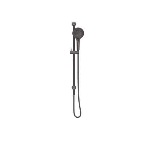 Bella Vista Mica Shower Rail Inbuilt Inlet Gun Metal