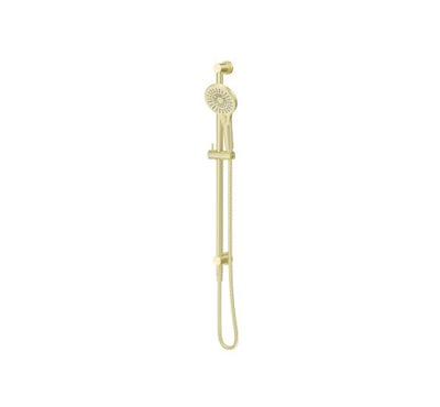 Bella Vista Mica Shower Rail Inbuilt Inlet French Gold