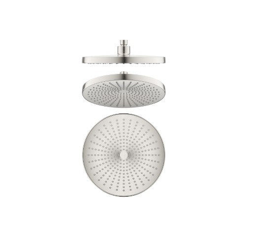 Bella Vista Mica 6H Shower Head Brushed Nickel