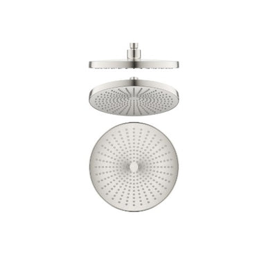 Bella Vista Mica 6H Shower Head Brushed Nickel