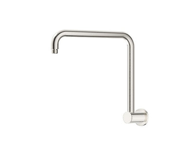Bella Vista Mica Gooseneck Shower Arm Brushed Nickel