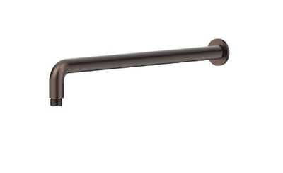 Bella Vista Mica Shower Arm 450mm Dusk Bronze - Curved