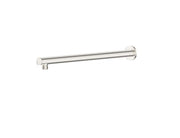 Bella Vista Mica Shower Arm 450mm Brushed Nickel - Straight