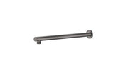 Bella Vista Mica Shower Arm 450mm Gun Metal - Straight