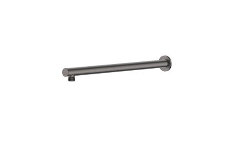 Bella Vista Mica Shower Arm 450mm Gun Metal - Straight