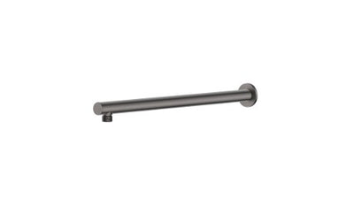 Bella Vista Mica Shower Arm 450mm Gun Metal - Straight