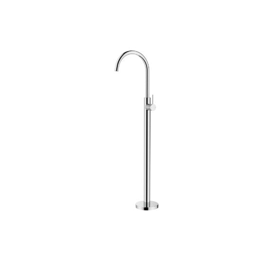 Bella Vista Mica Gooseneck Bath Mixer Chrome
