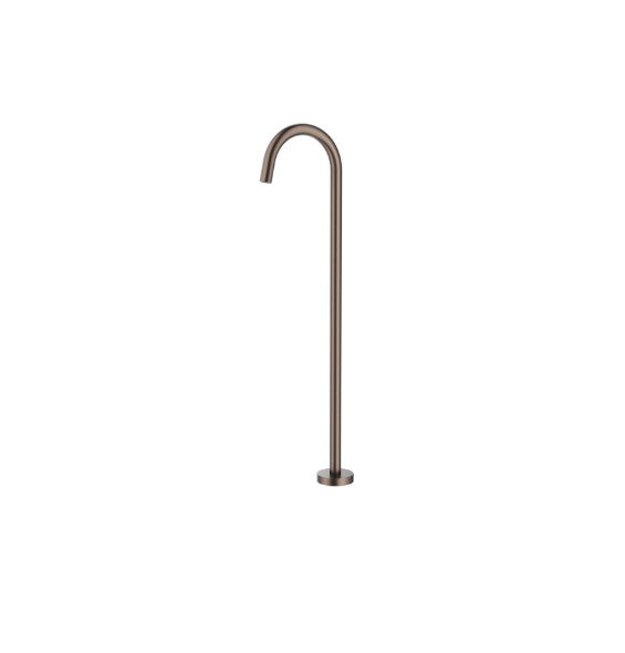 Bella Vista Mica Gooseneck Bath Spout Dusk Bronze