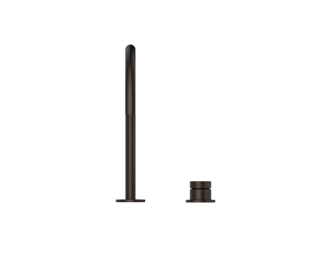 Bella Vista Gooseneck Hob Sink/Basin Mixer Set Dusk Bronze