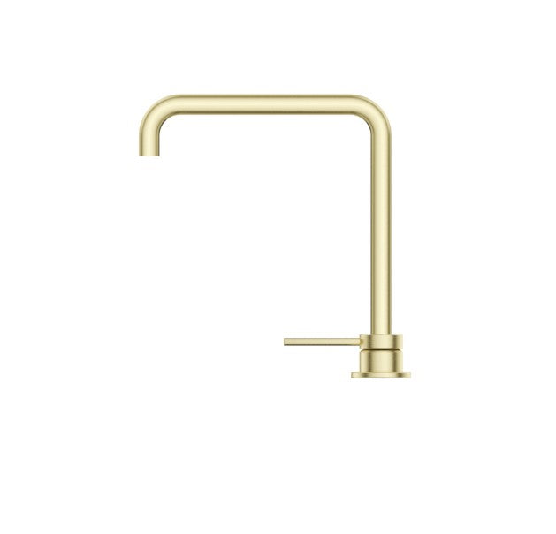 Bella Vista Mica Soft Square Hob Sink/Basin Mixer Set French Gold