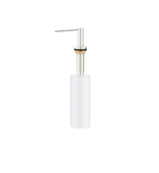 Bella Vista Mica Soap Dispenser Brushed Nickel