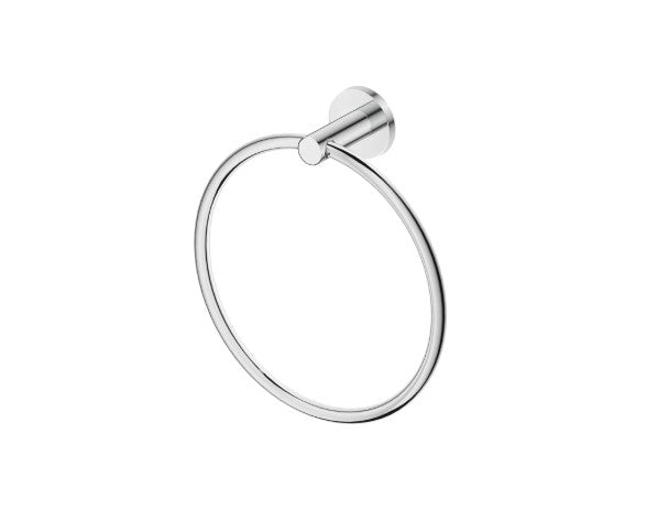 Bella Vista Mica Towel Ring Chrome