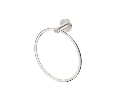 Bella Vista Mica Towel Ring Brushed Nickel