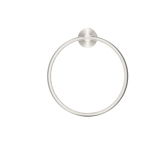 Bella Vista Mica Towel Ring Brushed Nickel