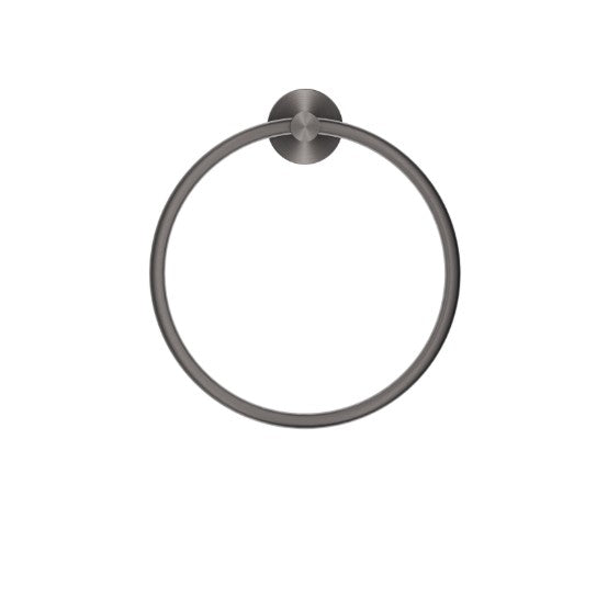 Bella Vista Mica Towel Ring Gun Metal