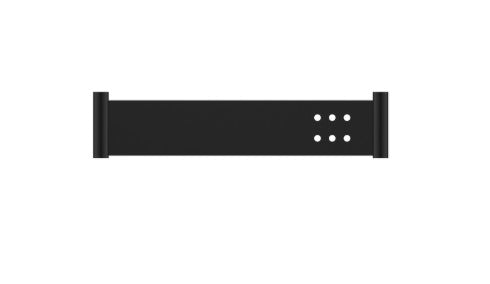 Bella Vista Mica Stainless Shelf 400mm Black