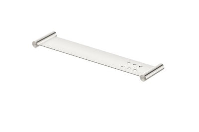 Bella Vista Mica Stainless Shelf 400mm Brushed Nickel