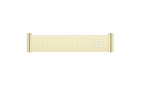 Bella Vista Mica Stainless Shelf 400mm French Gold