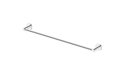 Bella Vista Mica Single Towel Rail 600/800mm Chrome