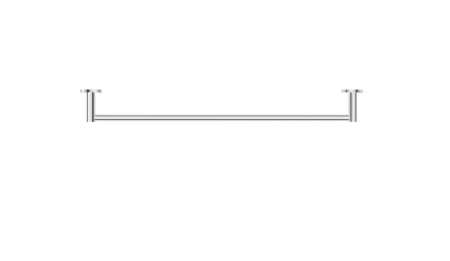 Bella Vista Mica Single Towel Rail 600/800mm Chrome
