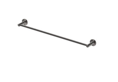 Bella Vista Mica Single Towel Rail 600/800mm Gun Metal