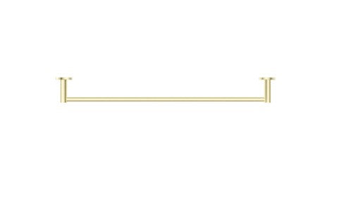 Bella Vista Mica Single Towel Rail 600/800mm French Gold