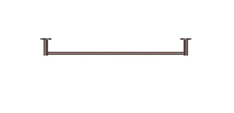 Bella Vista Mica Single Towel Rail 600/800mm Dusk Bronze