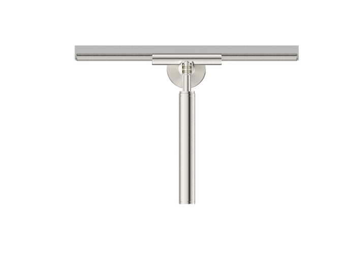 Bella Vista Mica Glass Squeegee Brushed Nickel