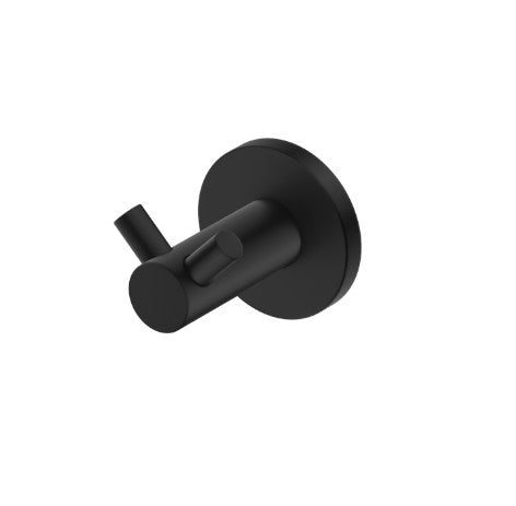 Bella Vista Mica Double Robe Hook Black