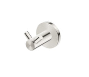 Bella Vista Mica Double Robe Hook Brushed Nickel