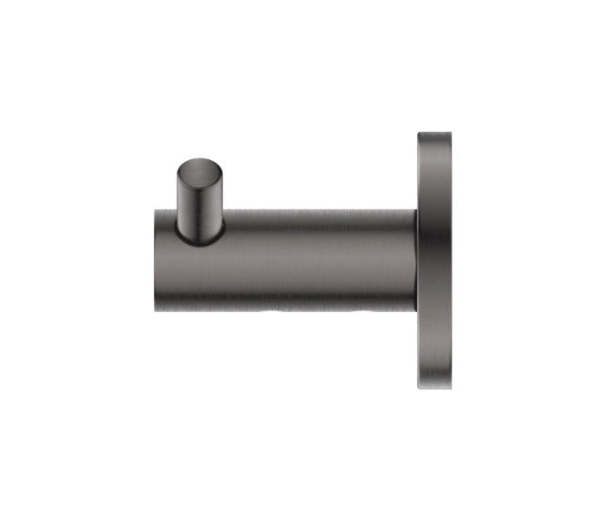 Bella Vista Mica Double Robe Hook Gun Metal