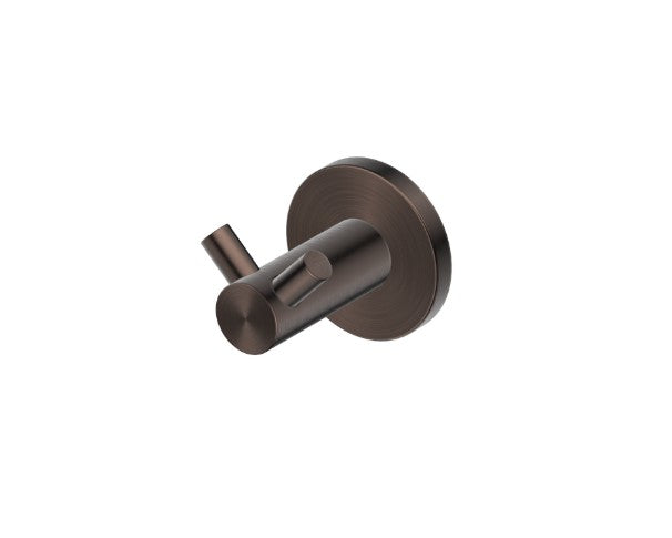 Bella Vista Mica Double Robe Hook Dusk Bronze