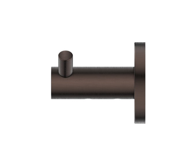 Bella Vista Mica Double Robe Hook Dusk Bronze