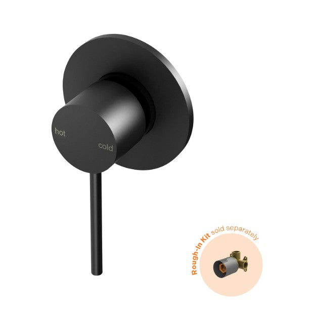 Phoenix Vivid Slimline SwitchMix Shower/Wall Mixer Trim Kit Only Black