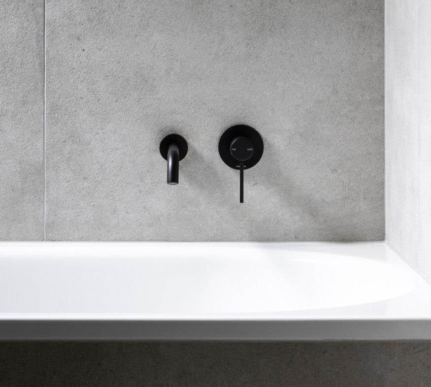 Phoenix Vivid Slimline SwitchMix Shower/Wall Mixer Trim Kit Only Black