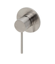 Phoenix Vivid Slimline SwitchMix Shower/Wall Mixer Complete Kit Brushed Nickel - Lead Free