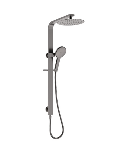 Fienza Kaya Deluxe Twin Shower, Gun Metal