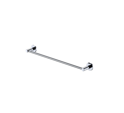 Fienza Kaya Single Towel Rail, 600mm, Chrome
