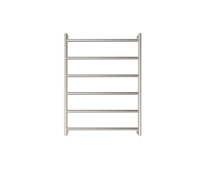 Fienza Kaya Heated Towel Rail, 600 x 800mm, Brushed Nickel