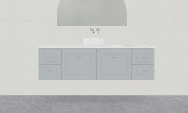 Nevada Classic Vanity Unit Wall Hung