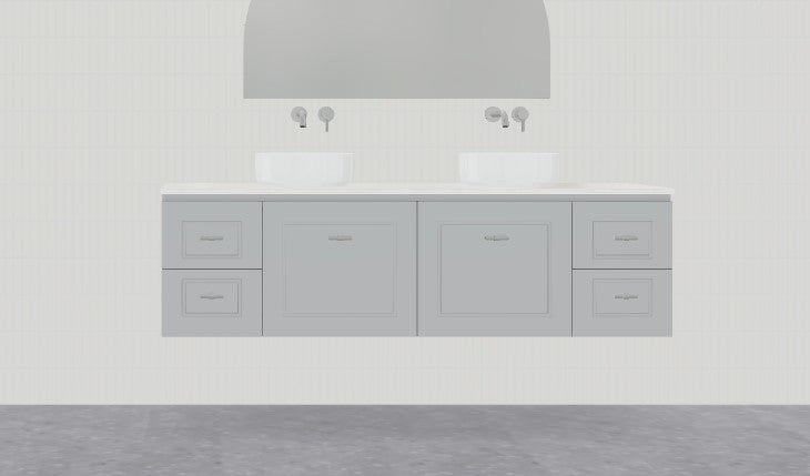 Nevada Classic Vanity Unit Wall Hung