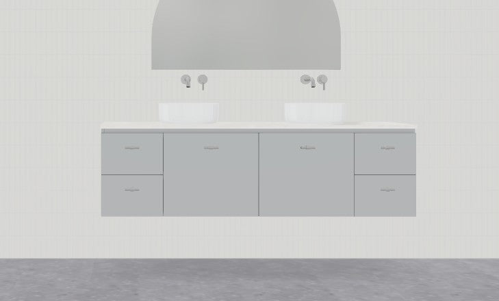 Timberline Nevada Vanity Unit Wall Hung