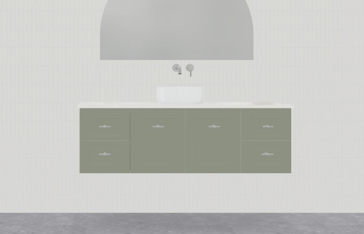 Timberline Victoria Wall Hung Vanity Above Counter Basin