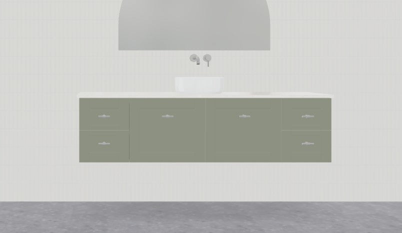 Timberline Victoria Wall Hung Vanity Above Counter Basin