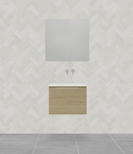 Timberline Dakota Wall Hung Vanity Under Counter Basin