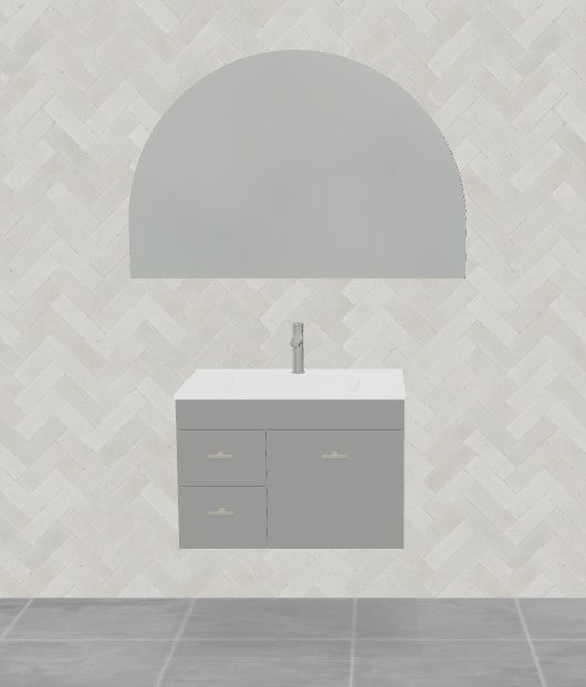 Timberline Indiana Wall Hung Vanity Unit