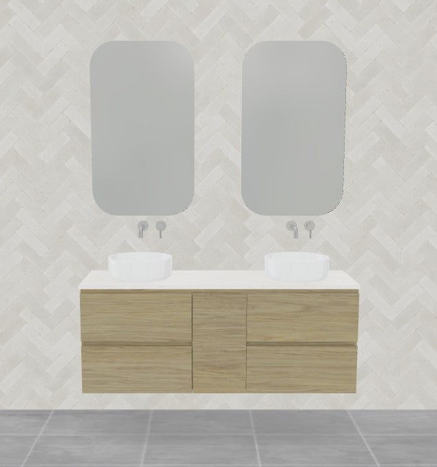 Timberline Marshall Wall Hung Vanity Above Counter Basin