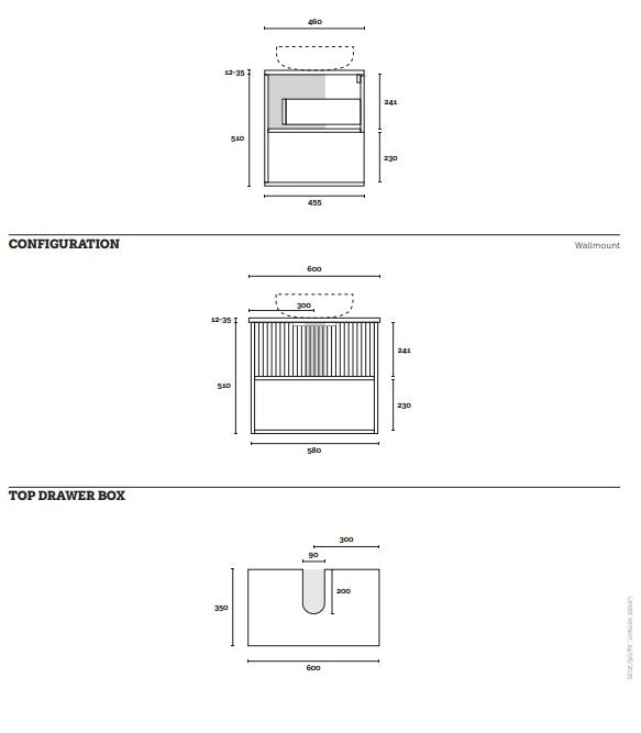 Marquis Merewether Wall Hung Vanity